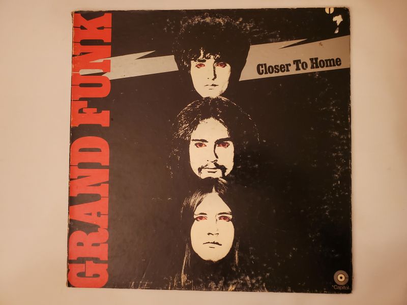 Grand Funk Railroad Closer to Home vinyl record